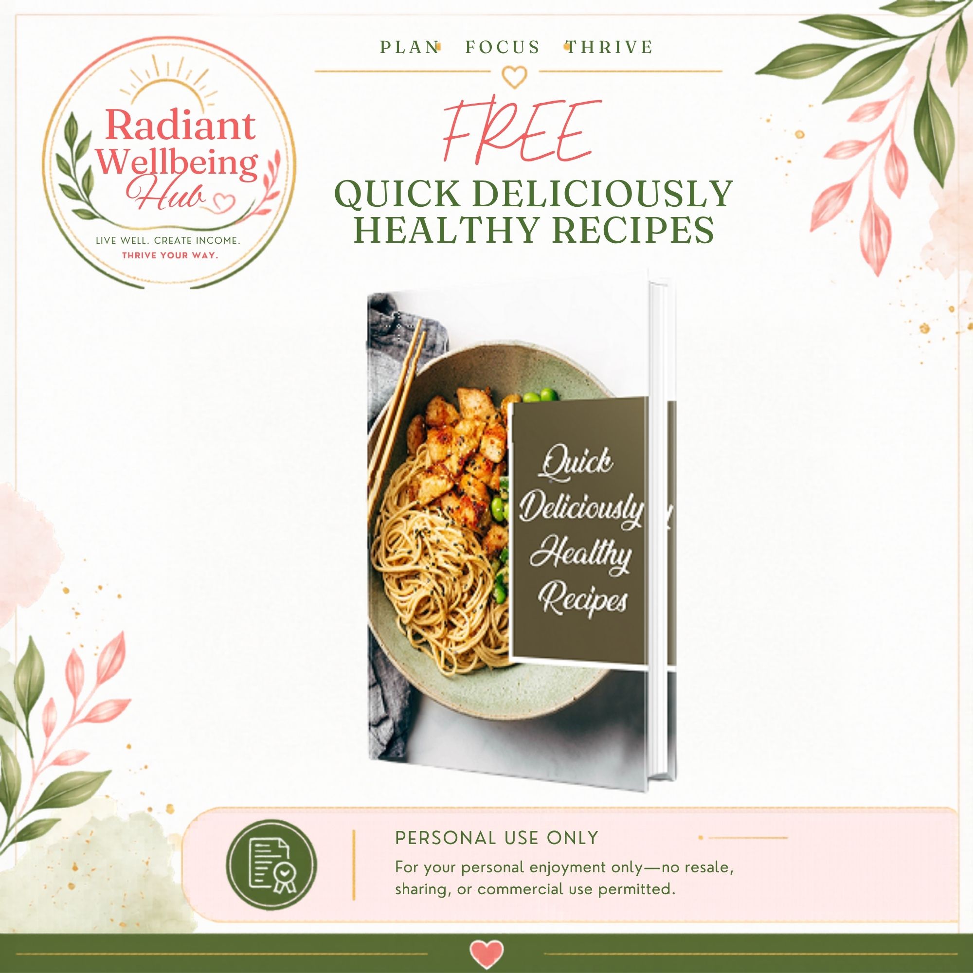 Quick & Deliciously Healthy Recipes