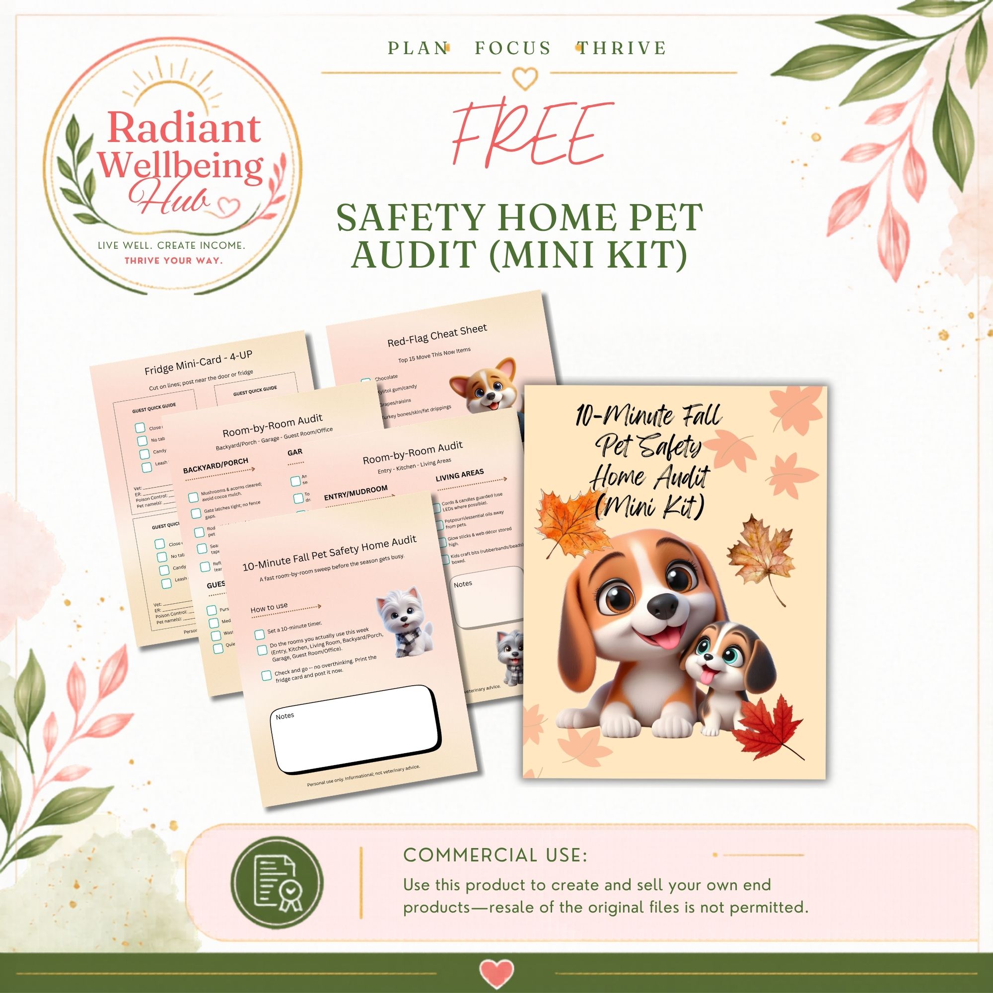Safety Home Pet Audit (Mini Kit)