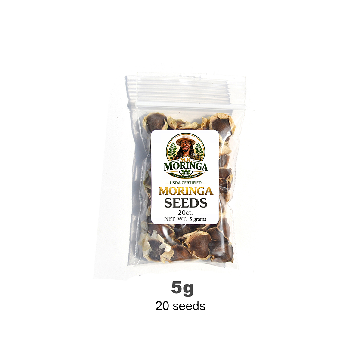 USDA Moringa Oleifera Seeds PKM1