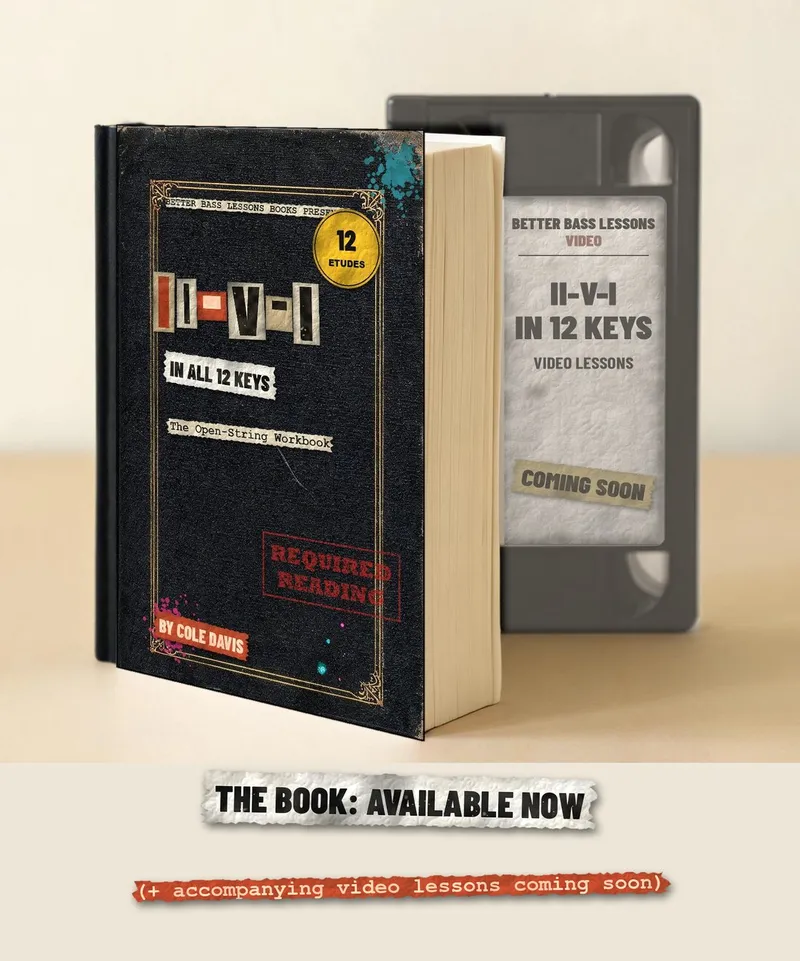 ii-V-I in All 12 Keys: The Open-String Workbook