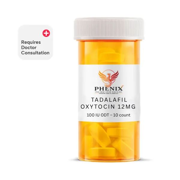 Tadalafil/Oxytocin 12mg/100 IU ODT - 10 Count
