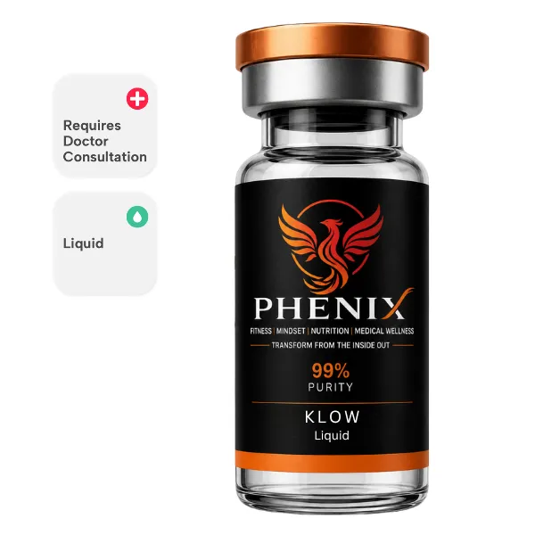 KLOW (BPC-157 / GHK-Cu / KPV / TB-500) 15/50/15/15mg (5mL) (Liquid)