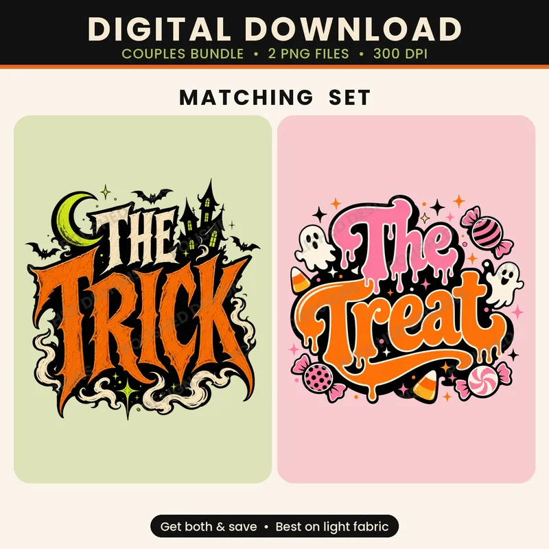 The Trick & The Treat Couples Bundle | Digital Download