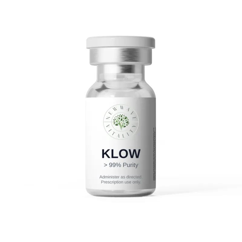 KLOW (BPC-157 / GHK-CU / TB-500 / KPV) 10mg/50mg/10mg/10mg/mL (3mL) - Lyophilized