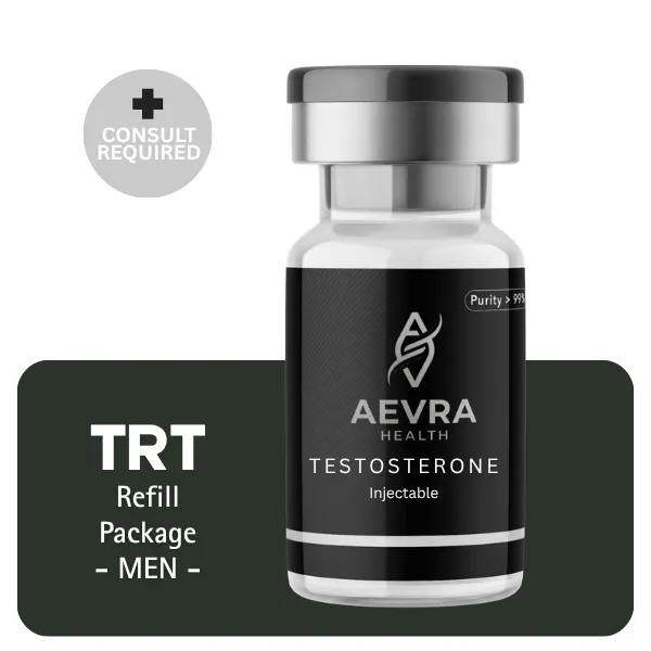 TRT Men's Refill Only Package 60 days (Cypionate 200mg/mL 10mL + Anastrozole 24×1mg)