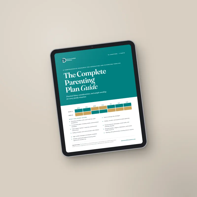 The Complete Parenting Plan Guide