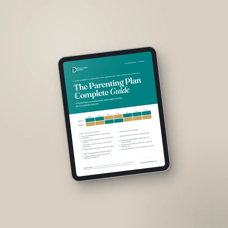 The Parenting Plan Complete Guide