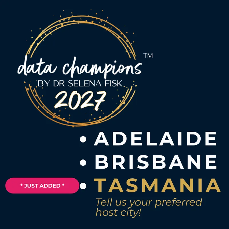 Data Champions 2027 learning journey [IN-PERSON]