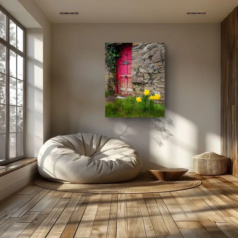 Irish Spring Cottage and Daffodils