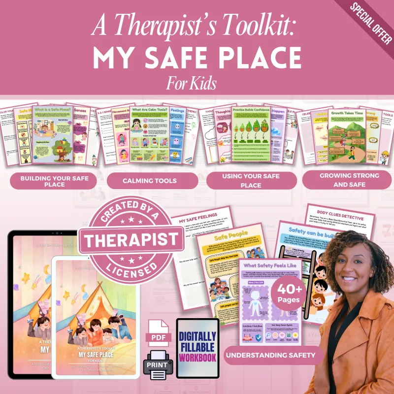 My Safe Place Kid's Workbook