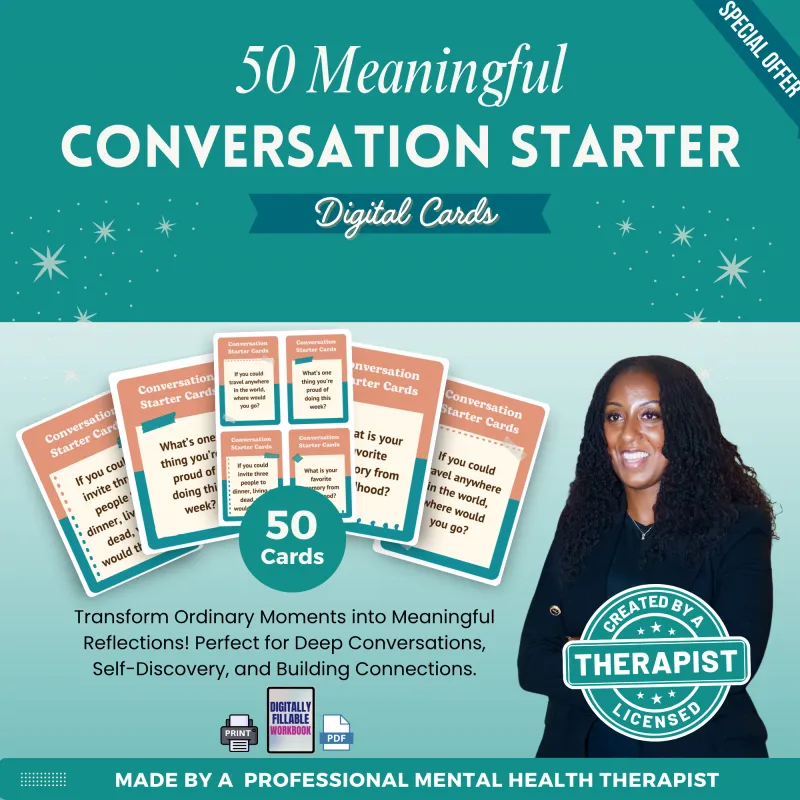 50 Conversation Starter Cards