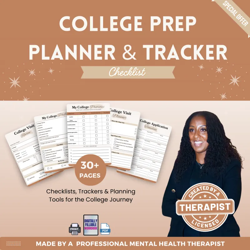 My College Prep Planner and Tracker