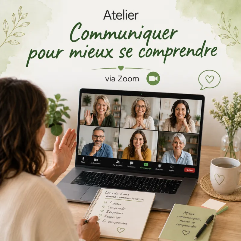 Atelier Communiquer pour mieux se comprendre - Zoom