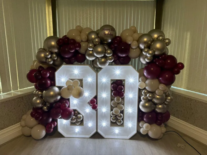 4ft Light Up Numbers & Letters