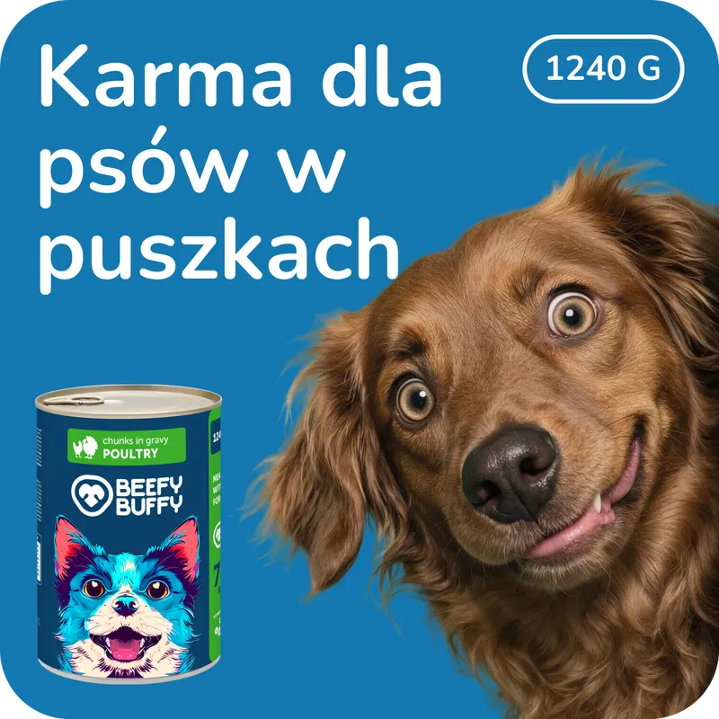 Mokra karma dla psów 1240 G