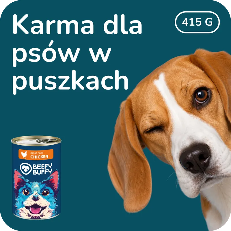 Mokra karma dla psów 415 G