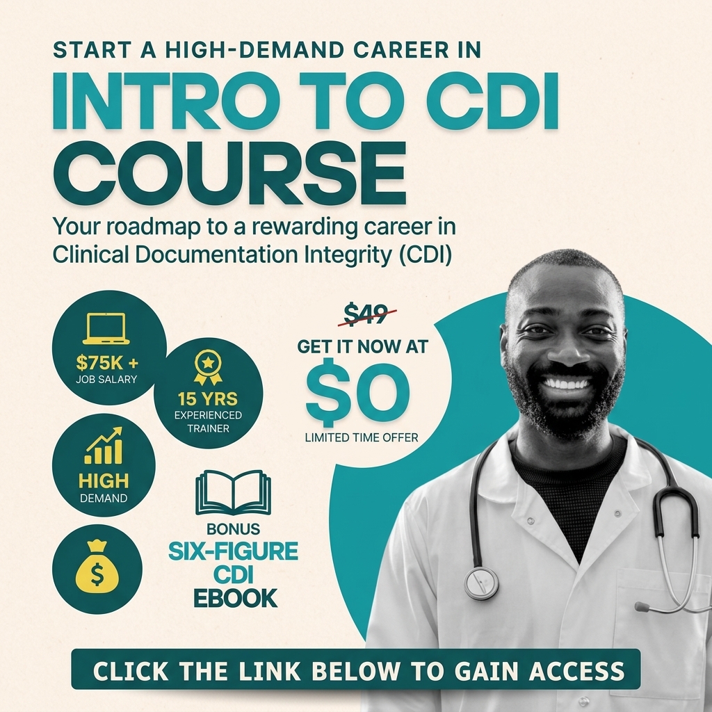 Introduction to Clinical Documentation Integrity (CDI)
