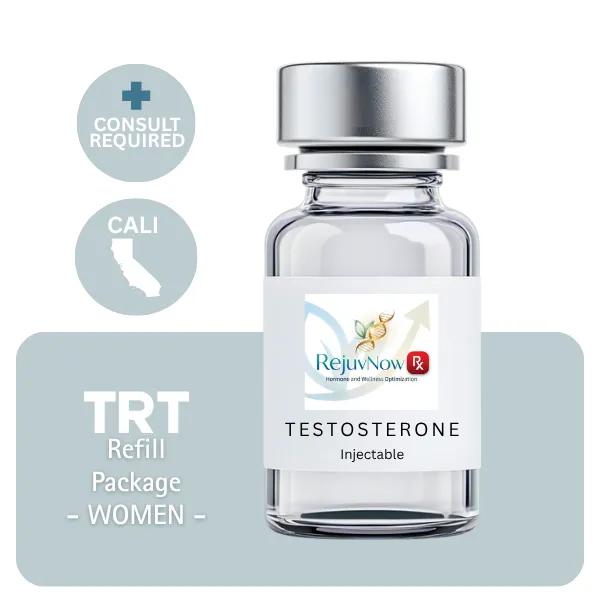 TRT CALI Women's Refill Package (Cypionate 200mg/mL 10mL)