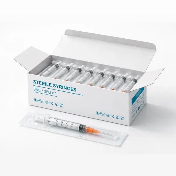 Box of 100 syringes