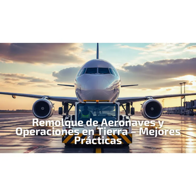 Remolque de Aeronaves y Operaciones en Tierra – Mejores Prácticas