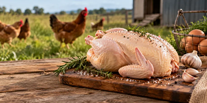 Free Range Chicken - Bundle of 3 - Whole Chicken Deposit 
