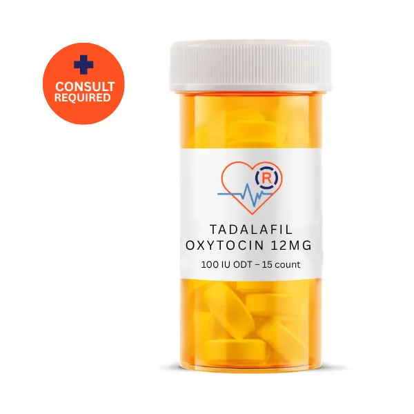 Tadalafil/Oxytocin 12mg/100 IU ODT - 15 Count