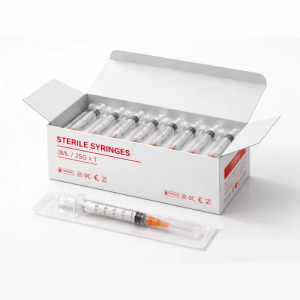 Box of 100 syringes