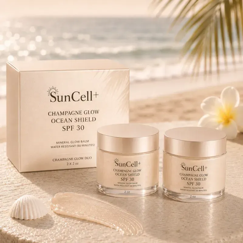 SunCell+ Champagne Glow Duo - 2 x 2 oz