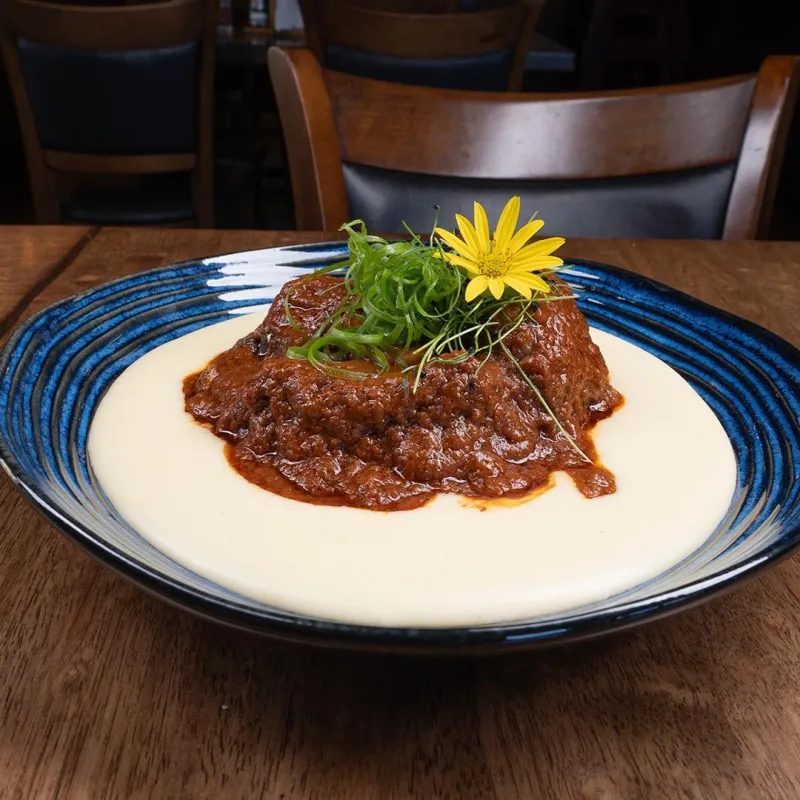 Ossobuco with mushed potatoes