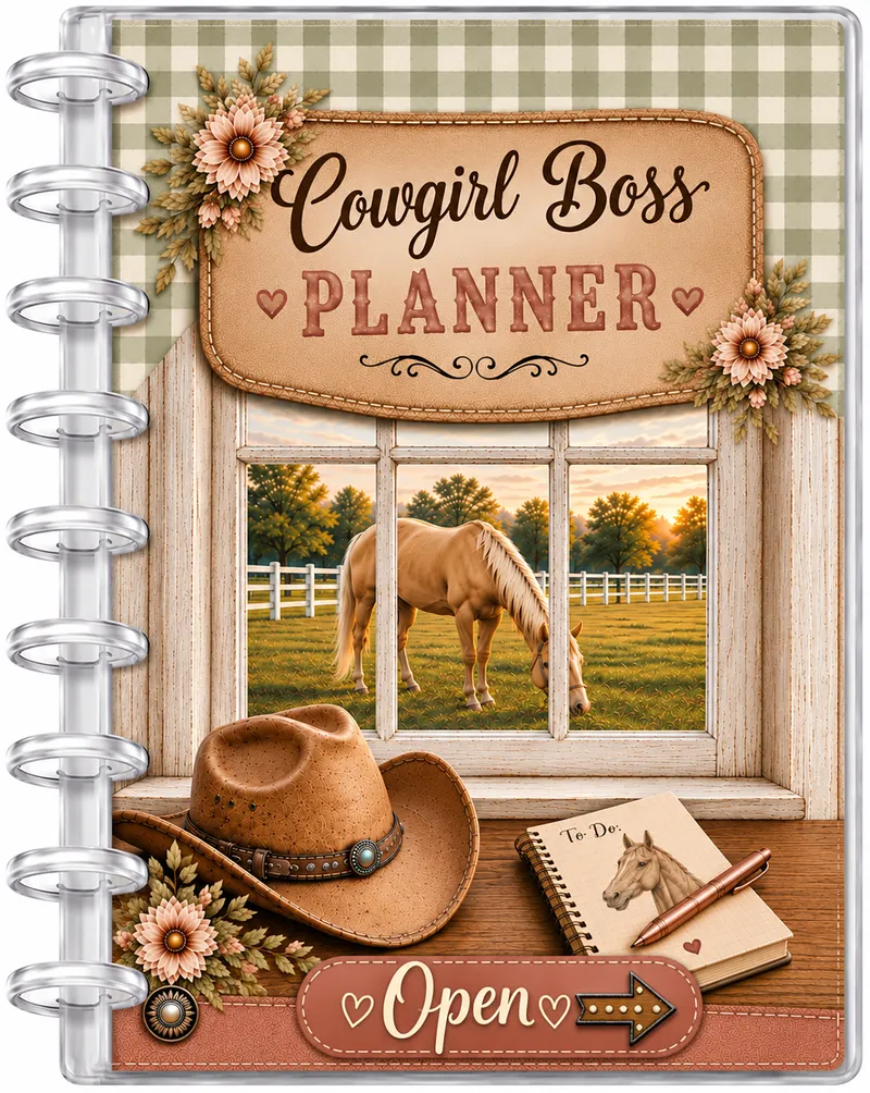 Cowgirl Boss Digital Planner
