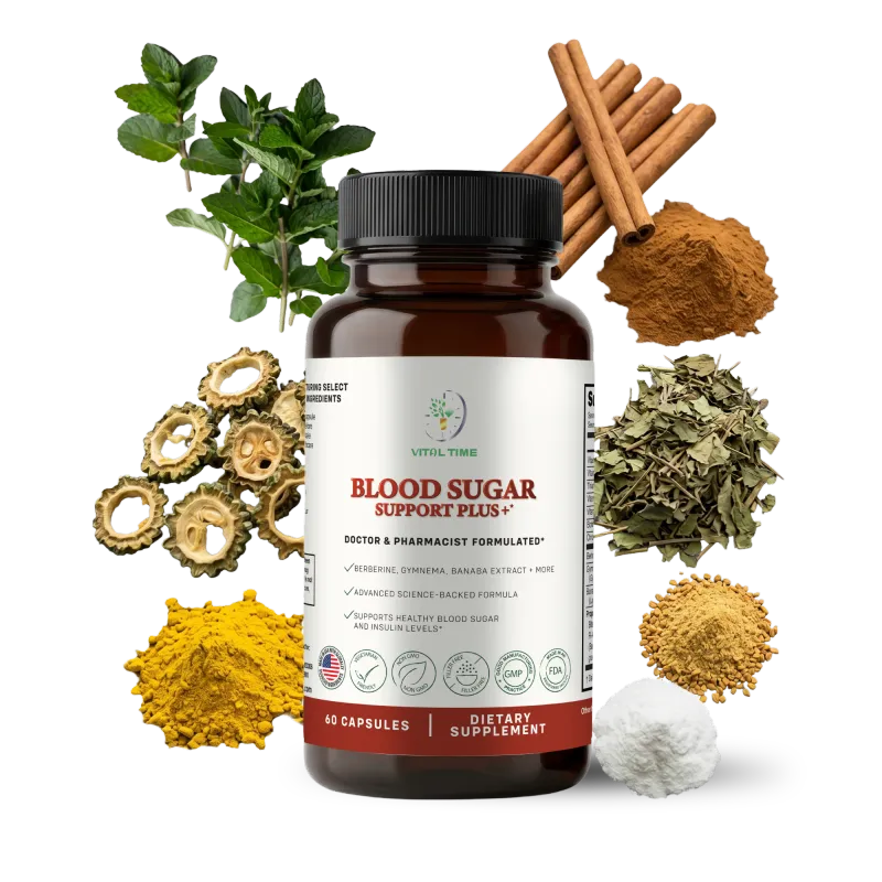 Vital Time Blood Sugar Support Plus+