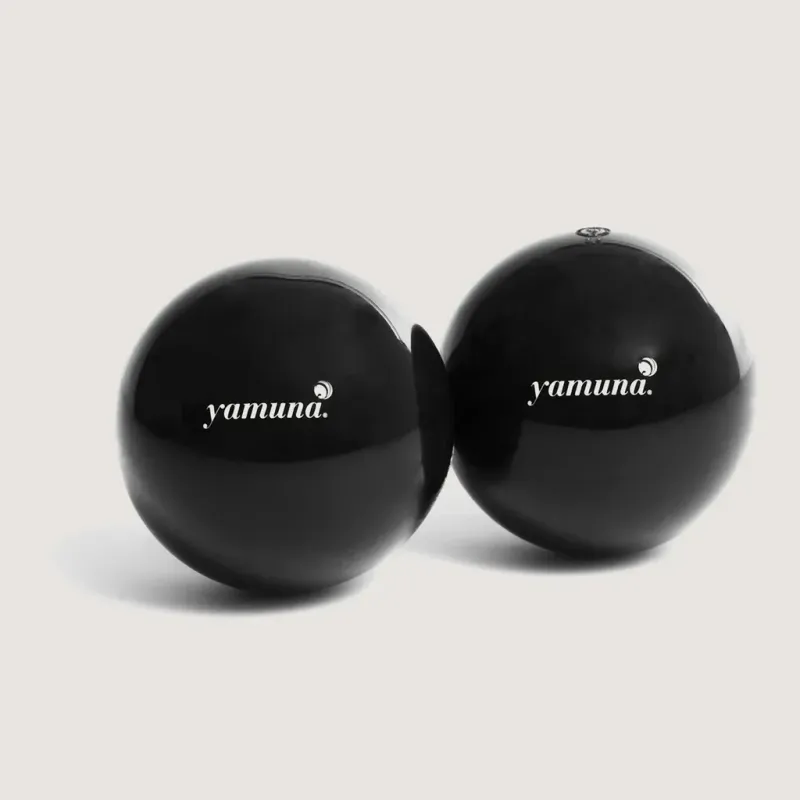 Yamuna Black Balls (pair)