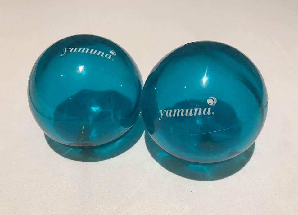 Yamuna Clear Sea Balls (pair) 