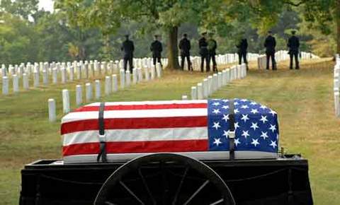 United States Casket Flag