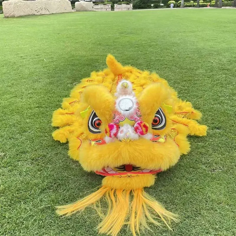 Kids Lion Dance Foam Full Costume – Blink Eyes – Chinese Lion Dance Toy for Training, Performance & Cultural Events