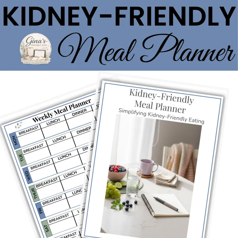 Kidney-Friendly Meal Planner 