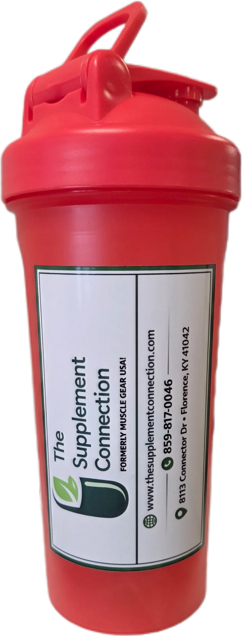 The Supplement Connection Shaker Cup Red