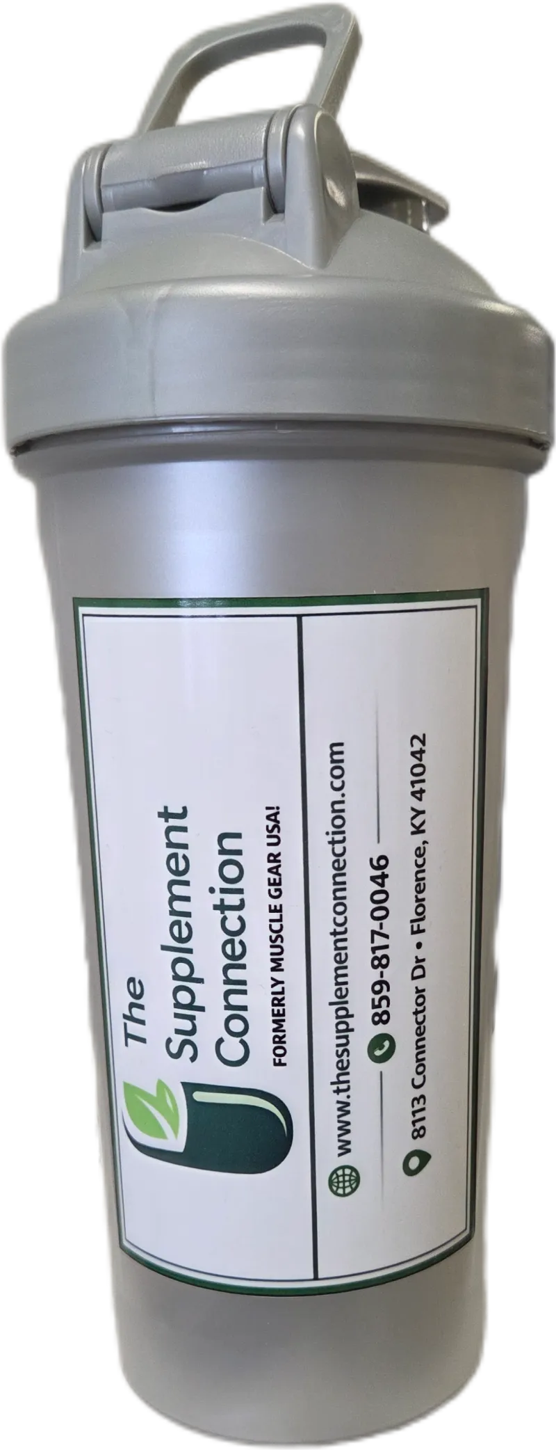 The Supplement Connection Shaker Cup Silver