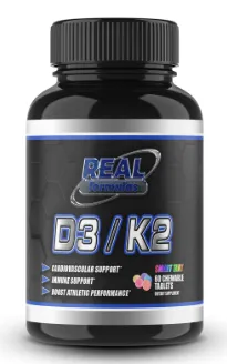 Real Formulas Vitamin D3/K2 Smart Tart