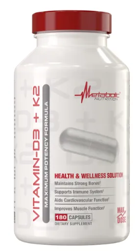 Metabolic Nutrition Vitamin-D3 + K2