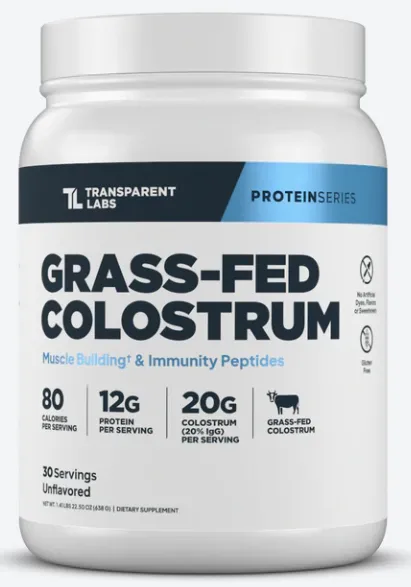 Transparent Labs Grass-Fed Colostrum Unflavored