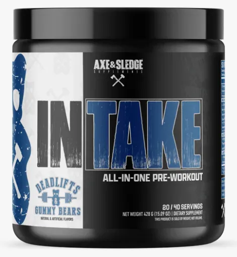 Axe & Sledge Intake Pre-Workout Deadlifts and Gummy Bears