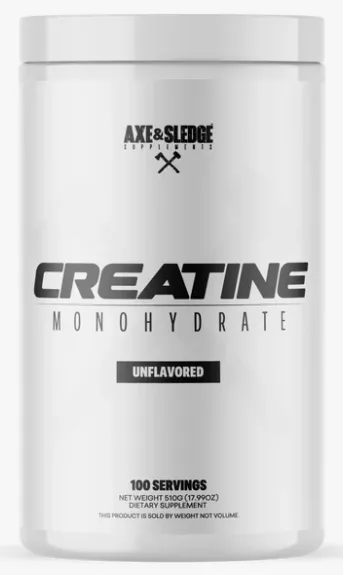 Axe & Sledge Creatine 100 Servings Unflavored