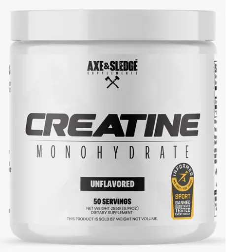 Axe & Sledge Creatine 50 Servings Unflavored