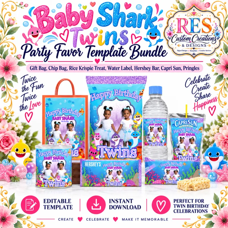 Baby Shark RES Party Favor Bundle