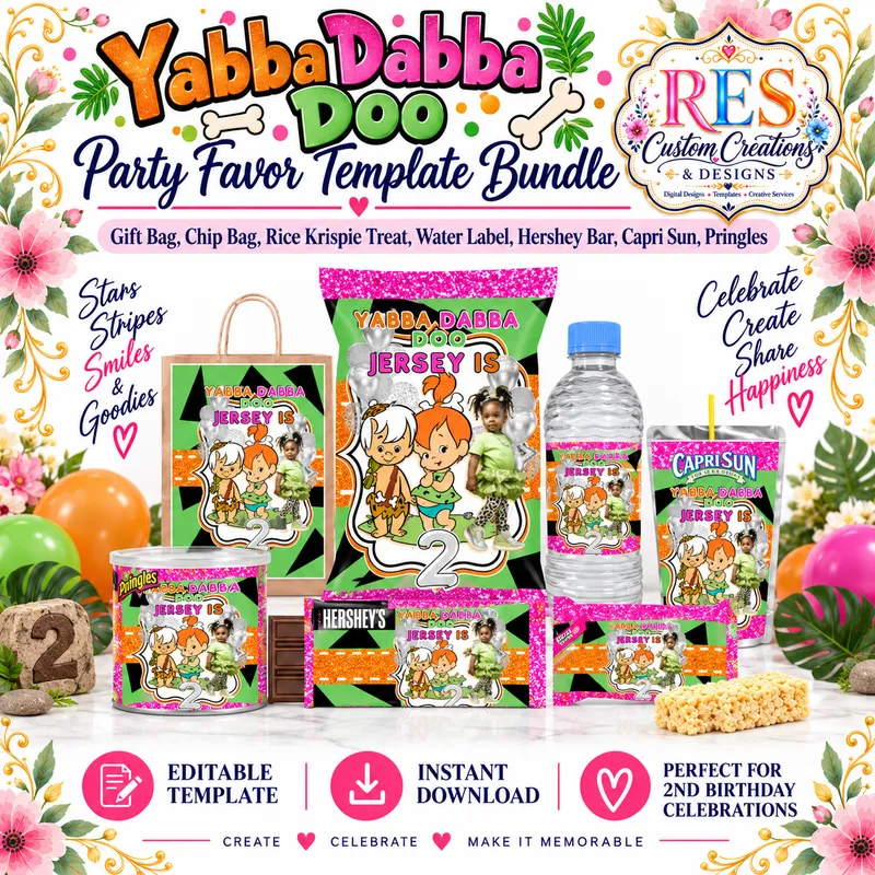 Flintstones RES Party Favor Bundle