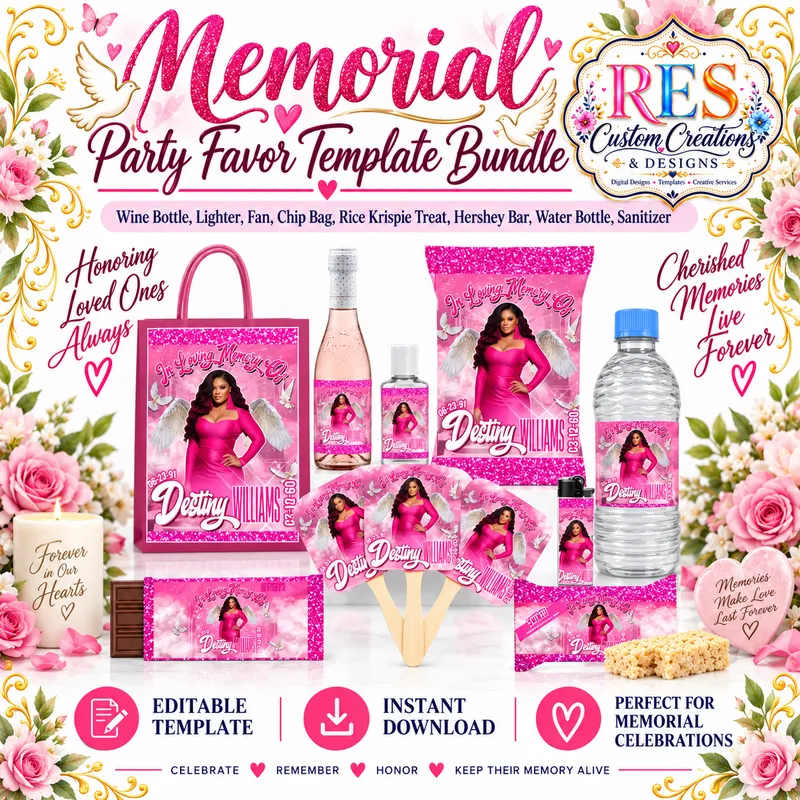 Memorial (Destiny) Party Favor Bundle
