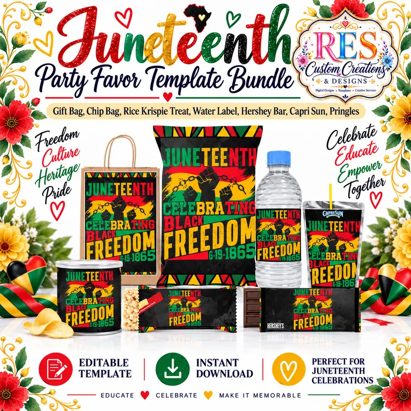Juneteenth Party Favor Bundle