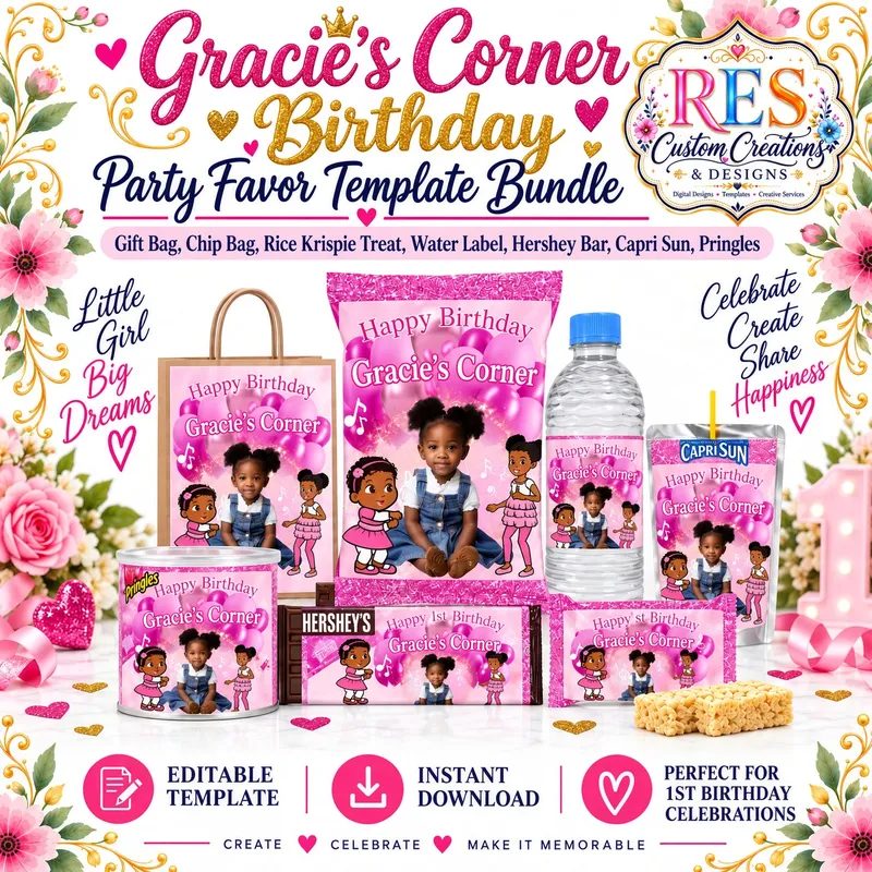 Gracie's Corner Party Favor Bundle