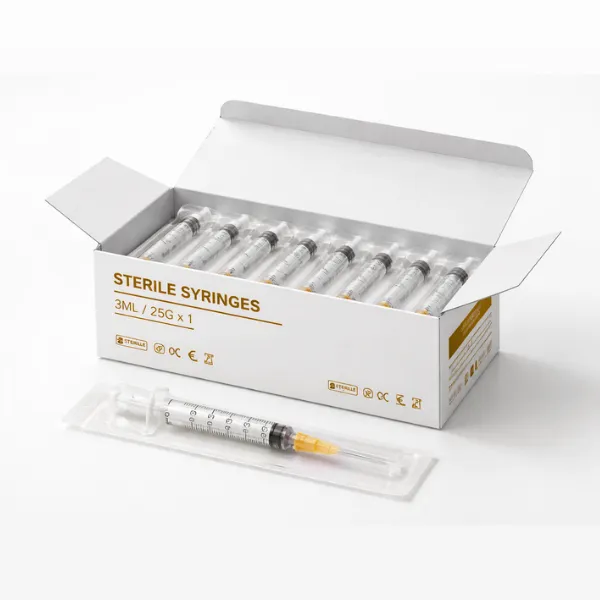 Box of 100 syringes